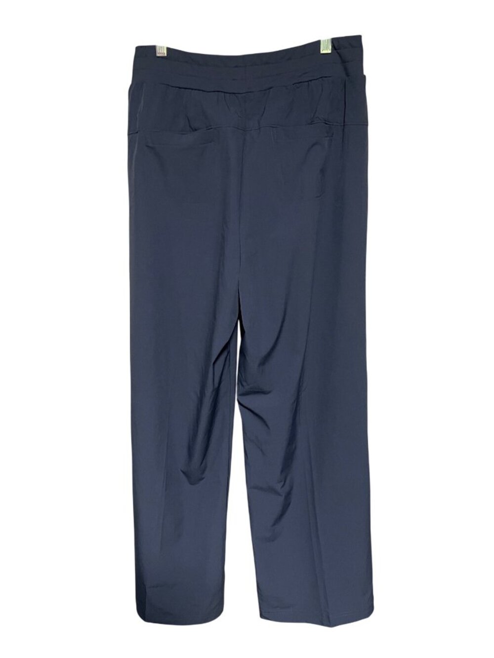 Apana Womens Wide Leg Yoga Pants Blue Size M Relaxed Fit Drawstring Waist - Picture 2 of 10